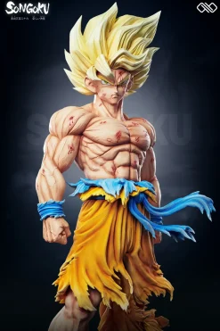 1/6 & 1/4 & 1/2 Scale First Meet Super Saiyan Son Goku - Dragon Ball Resin Statue - Unlimited Studios
