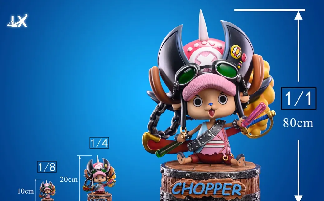 1/8 & 1/4 & 1/1 Scale Theatrical Ver. Tony Tony Chopper & Bepo - ONE PIECE Resin Statue - LX-Studios