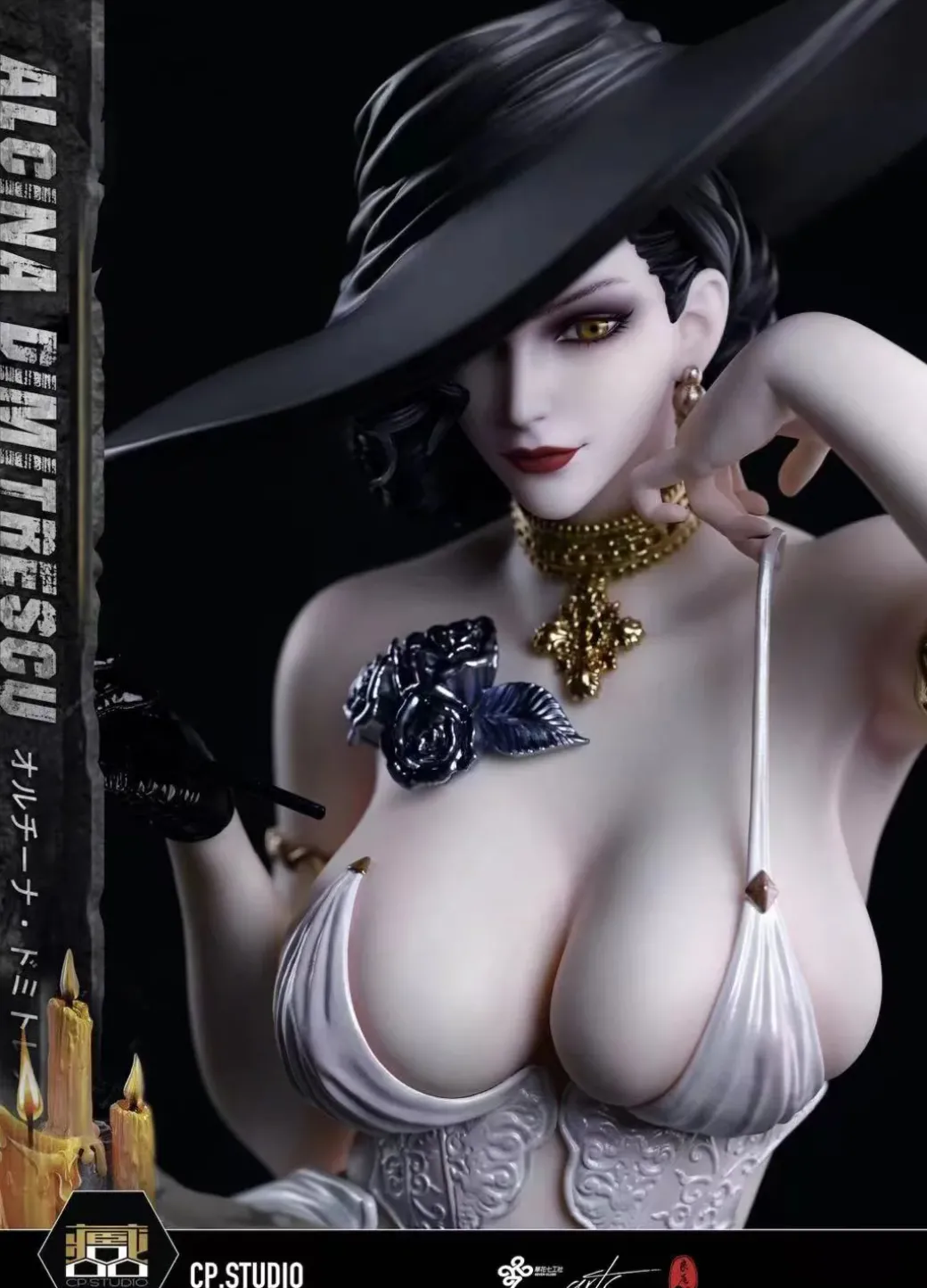 1/4 & 1/6 Scale Alcina Dimitrescu - Resident Evil: Village Resin Statue - CP.Studio