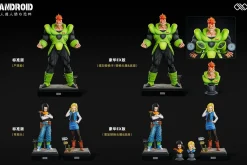 1/6 & 1/4 Scale Android 16 & Android 17 & Android 18 - Dragon Ball Resin Statue - Unlimited Studios
