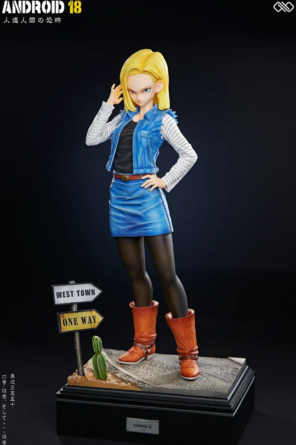 1/6 & 1/4 Scale Android 16 & Android 17 & Android 18 - Dragon Ball Resin Statue - Unlimited Studios