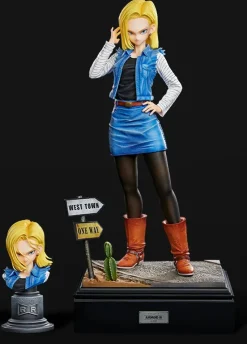 1/6 & 1/4 Scale Android 16 & Android 17 & Android 18 - Dragon Ball Resin Statue - Unlimited Studios