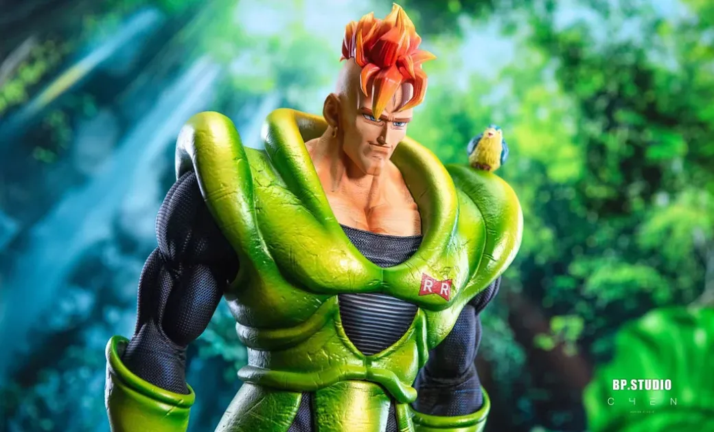 1/6 & 1/4 Scale Android 16 - Dragon Ball Resin Statue - BP Studios