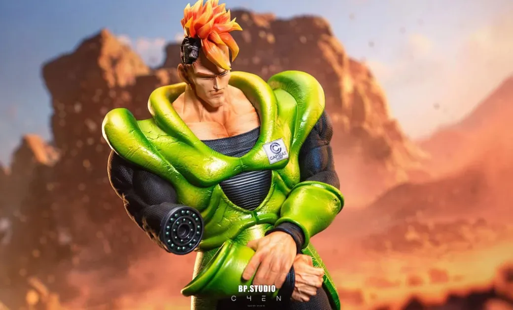 1/6 & 1/4 Scale Android 16 - Dragon Ball Resin Statue - BP Studios