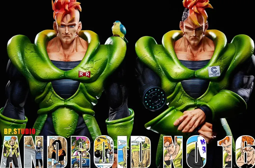1/6 & 1/4 Scale Android 16 - Dragon Ball Resin Statue - BP Studios