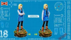 1/6 & 1/4 Scale Android 18/ Lazuli - Dragon Ball Resin Statue - BP Studios