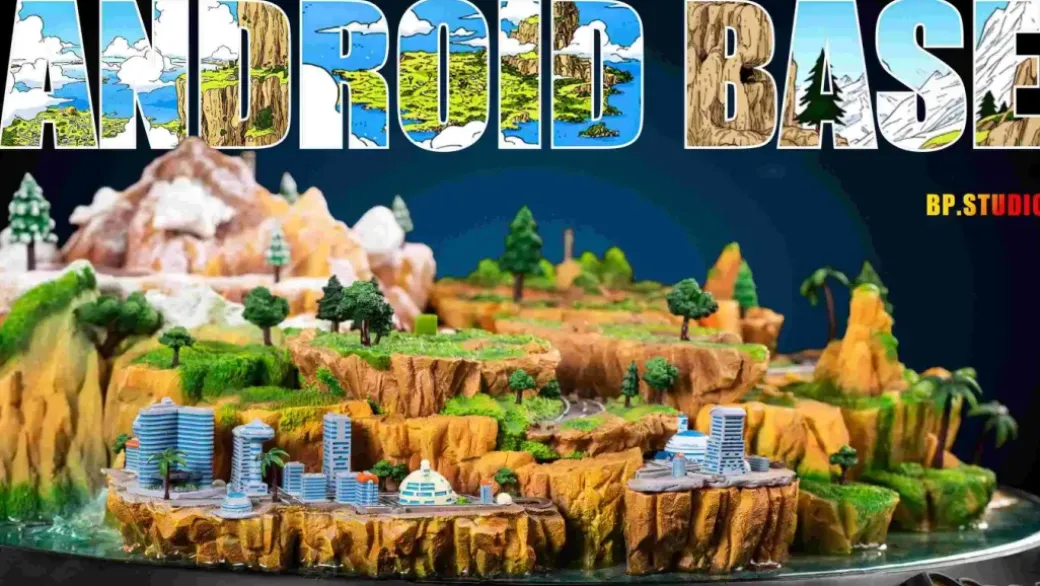 1/6 & 1/4 Scale Androids Base ONLY - Dragon Ball Resin Statue - BP.Studio