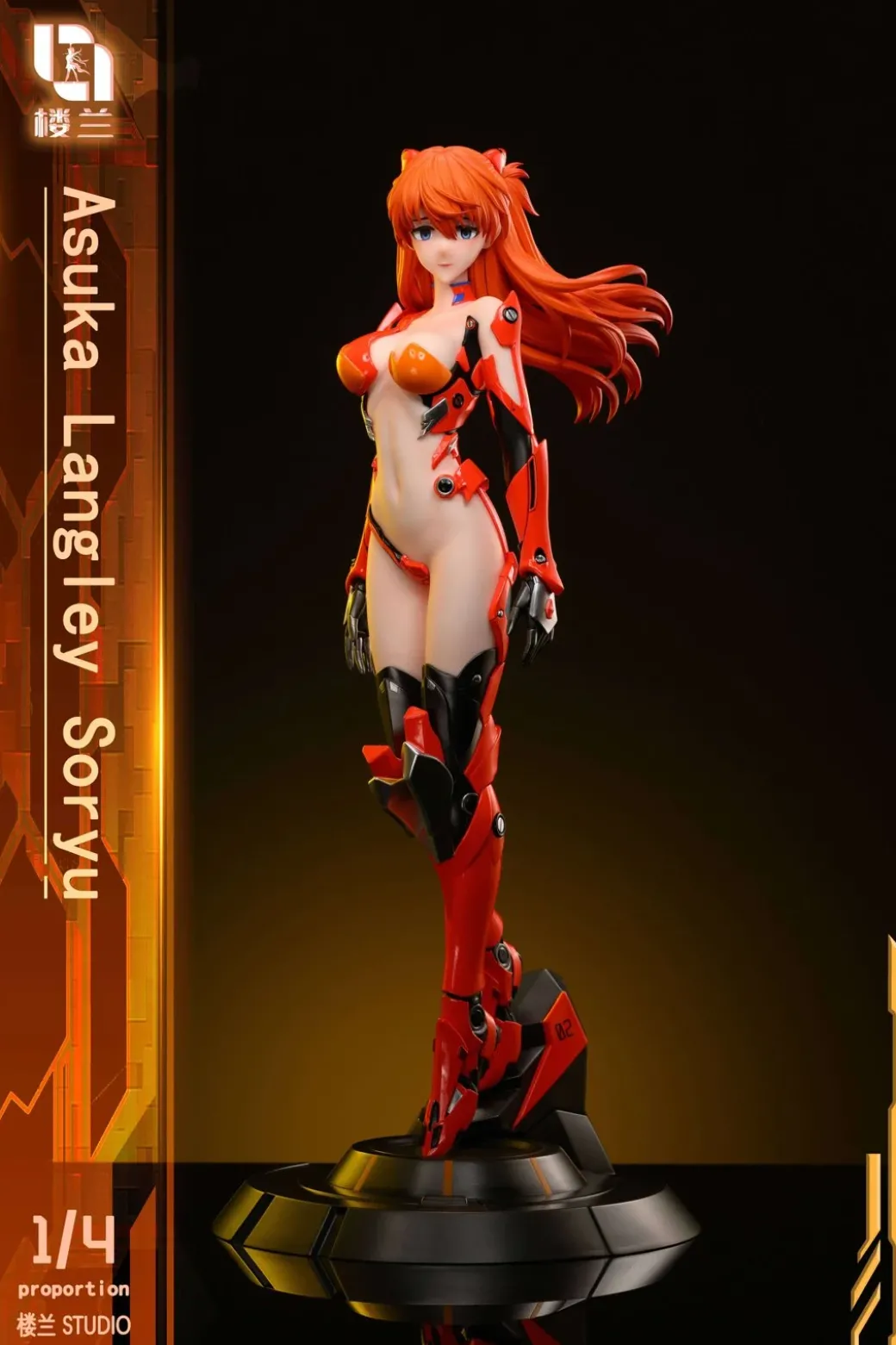1/6 & 1/4 Scale Asuka Langley Soryu - (EVA) Neon Genesis EVAngelion Statue - Lou Lan Studio
