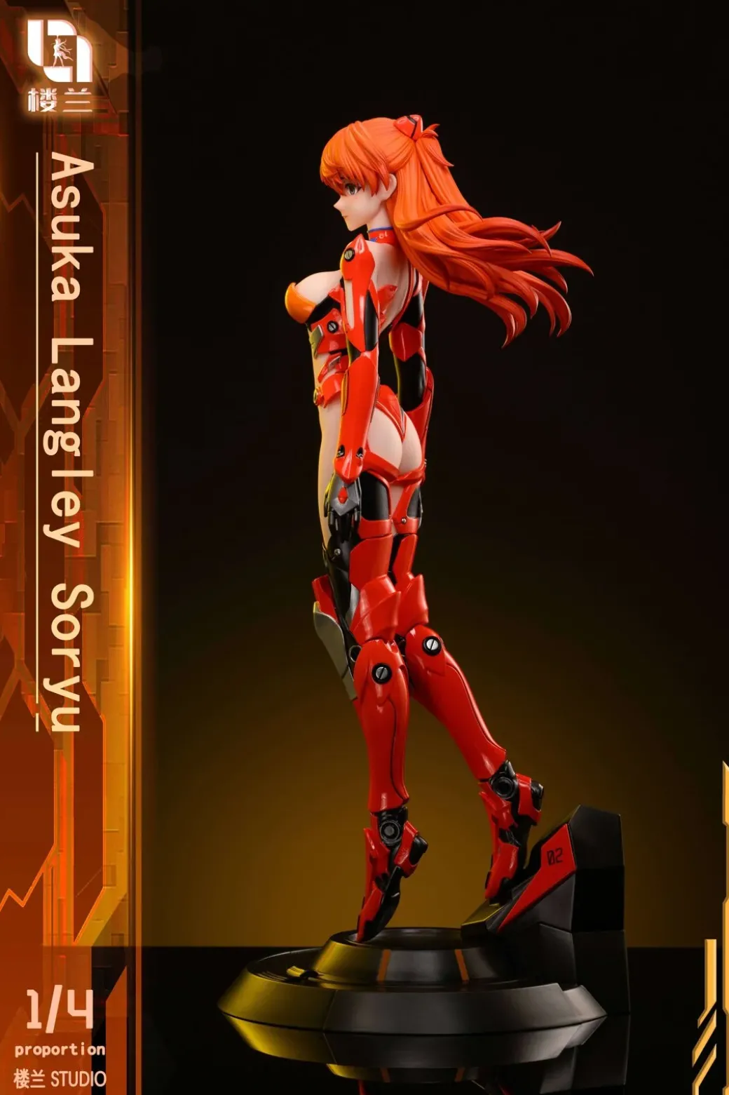 1/6 & 1/4 Scale Asuka Langley Soryu - (EVA) Neon Genesis EVAngelion Statue - Lou Lan Studio