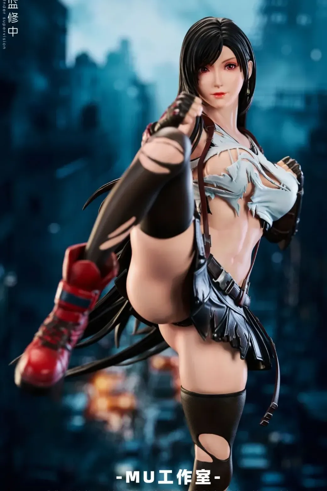1/6 & 1/4 Scale Battle Tifa Lockhart - (FF7) Final Fantasy VII Resin Statue - MU Studio