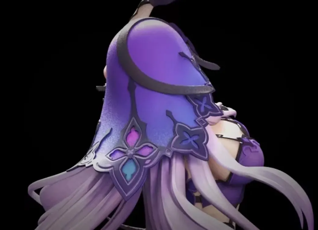 1/7 & 1/4 Scale Black Swan - Honkai: Star Rail Statue - HunYu Studios