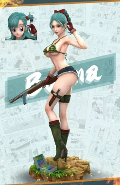 1/6 & 1/4 Scale Bulma - Dragon Ball Resin Statue - Hero Belief Studios