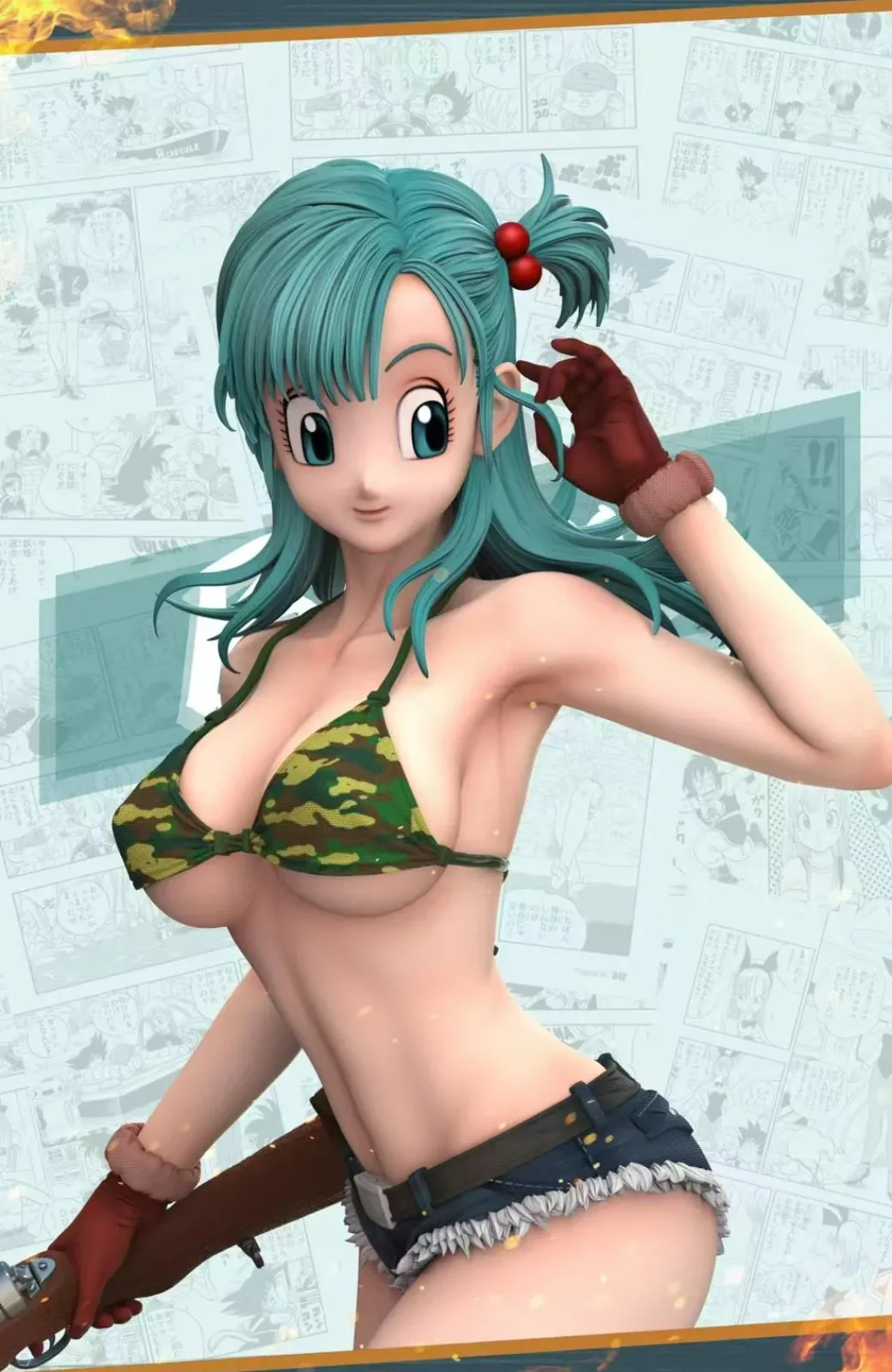 1/6 & 1/4 Scale Bulma - Dragon Ball Resin Statue - Hero Belief Studios