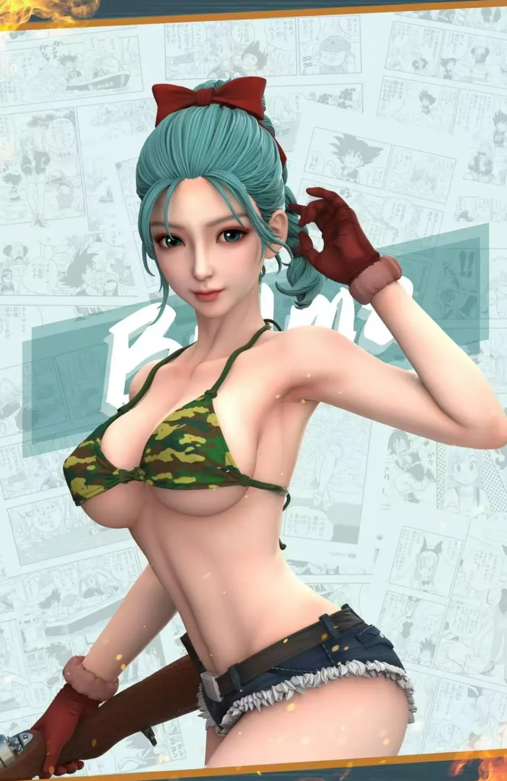 1/6 & 1/4 Scale Bulma - Dragon Ball Resin Statue - Hero Belief Studios