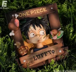 1/8 & 1/4 Scale Chibi Frame Series Monkey D. Luffy & Tony Tony Chopper & Roronoa Zoro & Nami - ONE PIECE Resin Statue - E2 Studio