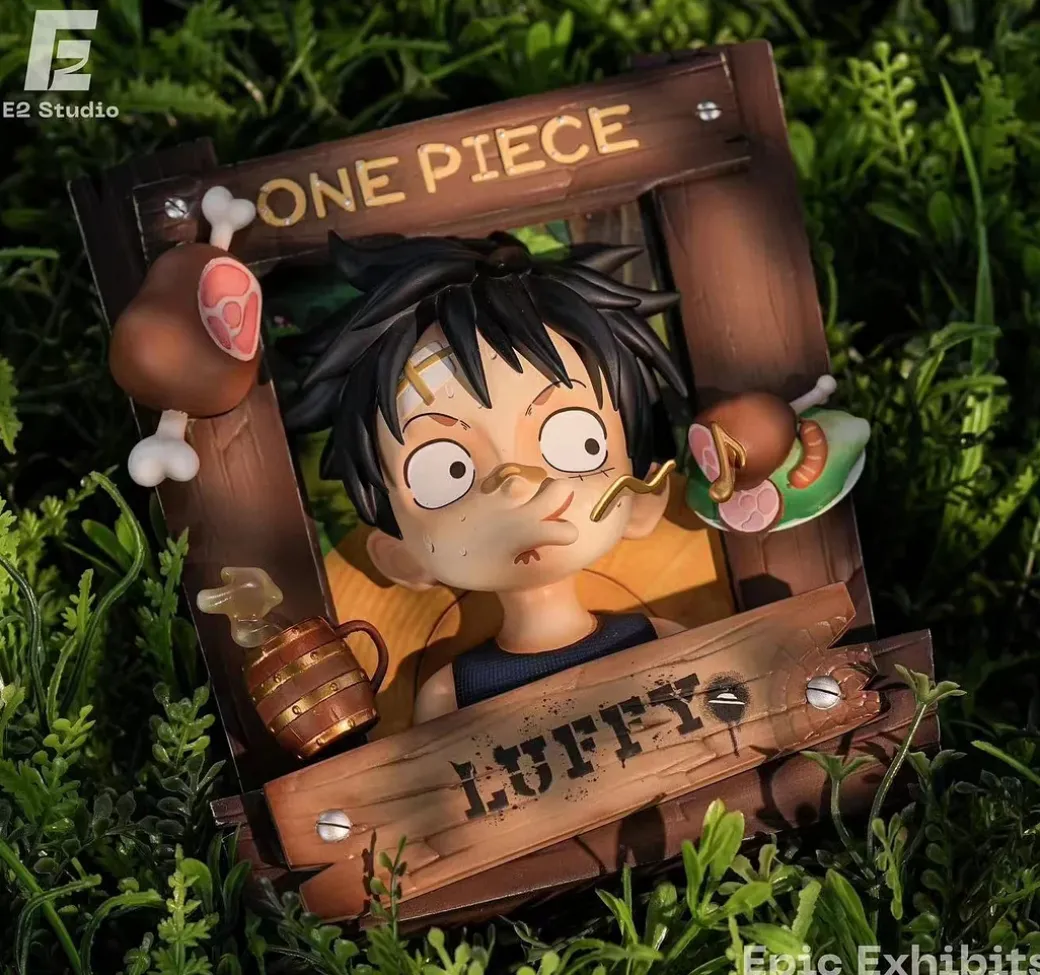 1/8 & 1/4 Scale Chibi Frame Series Monkey D. Luffy & Tony Tony Chopper & Roronoa Zoro & Nami - ONE PIECE Resin Statue - E2 Studio