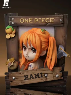 1/8 & 1/4 Scale Chibi Frame Series Monkey D. Luffy & Tony Tony Chopper & Roronoa Zoro & Nami - ONE PIECE Resin Statue - E2 Studio