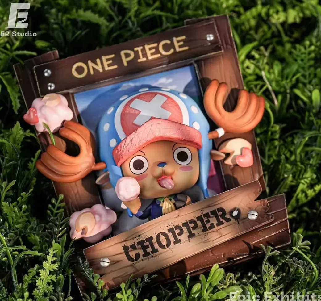 1/8 & 1/4 Scale Chibi Frame Series Monkey D. Luffy & Tony Tony Chopper & Roronoa Zoro & Nami - ONE PIECE Resin Statue - E2 Studio