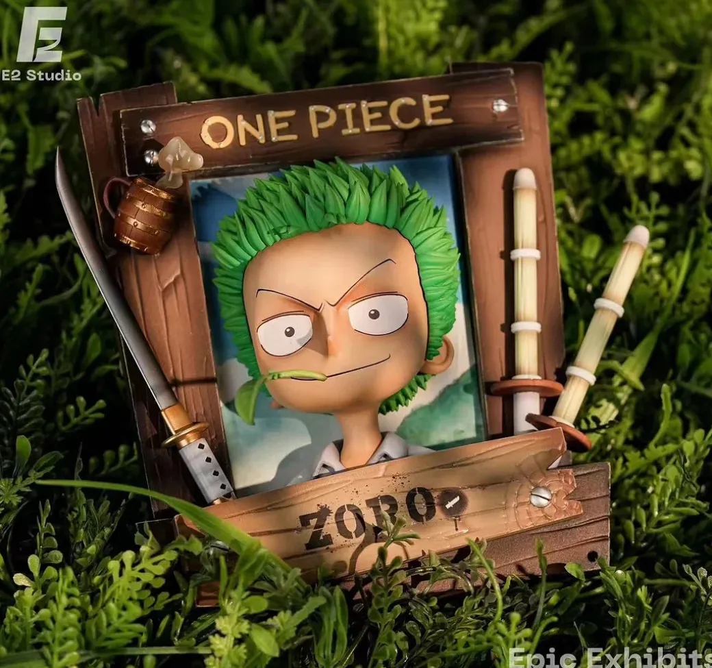 1/8 & 1/4 Scale Chibi Frame Series Monkey D. Luffy & Tony Tony Chopper & Roronoa Zoro & Nami - ONE PIECE Resin Statue - E2 Studio
