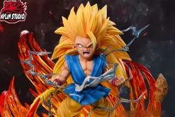 1/6 & 1/4 Scale Childhood Super Saiyan 3 Son Goku - Dragon Ball Resin Statue - Kylin Studio