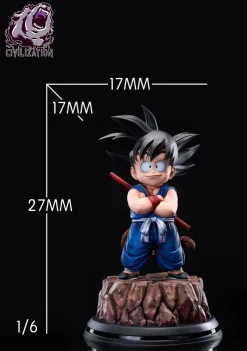 1/6 & 1/4 Scale Childhood Ver. Son Goku - Dragon Ball Resin Statue - Civilization Studio