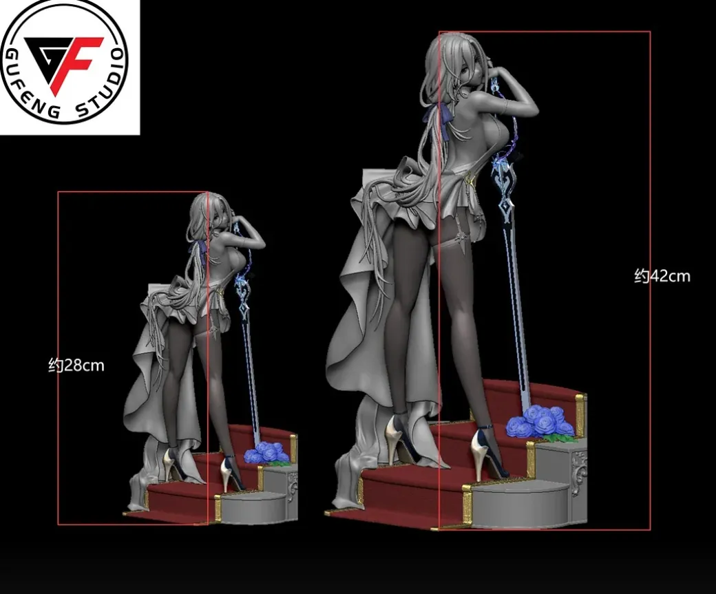 1/6 & 1/4 Scale Clorinde - Genshin Impact Resin Statue - GuFeng Studio