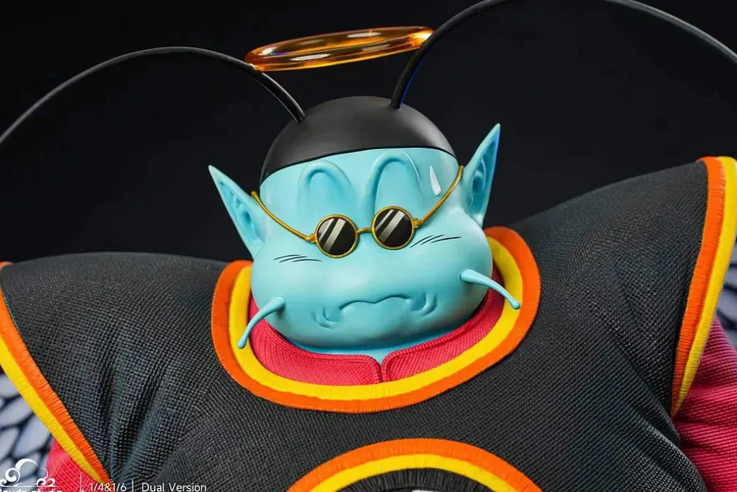 1/6 & 1/4 Scale Flying Ver. & Smiling Ver. King Kai - Dragon Ball Resin Statue - Clouds Studios