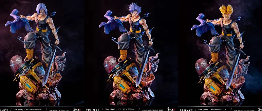1/6 & 1/4 Scale Future Trunks - Dragon Ball Resin Statue - D-M Studios