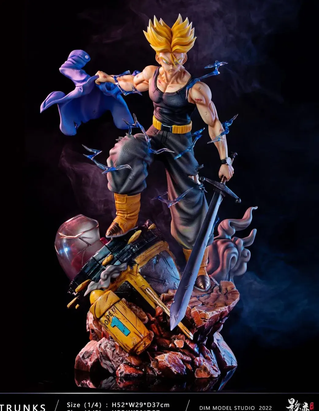 1/6 & 1/4 Scale Future Trunks - Dragon Ball Resin Statue - D-M Studios