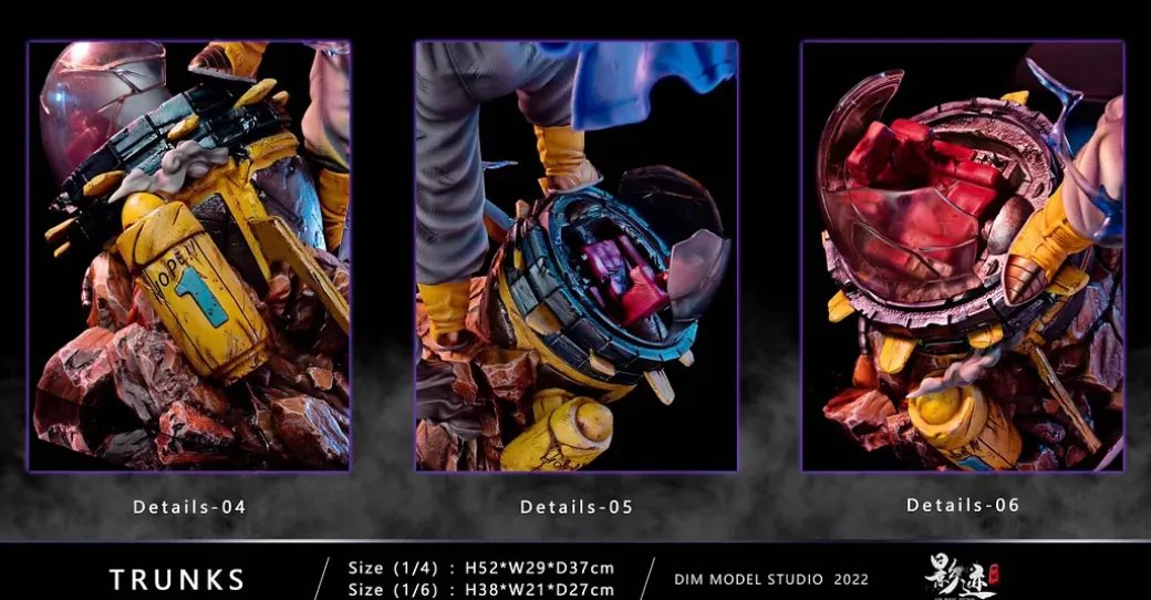 1/6 & 1/4 Scale Future Trunks - Dragon Ball Resin Statue - D-M Studios