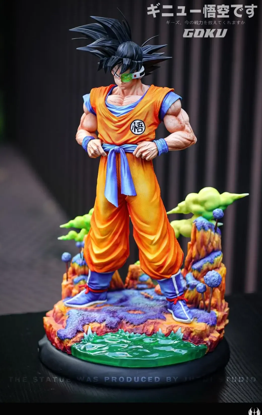 1/6 & 1/4 Scale Ginyu Son Goku with LED - Dragon Ball Resin Statue - JD Studio