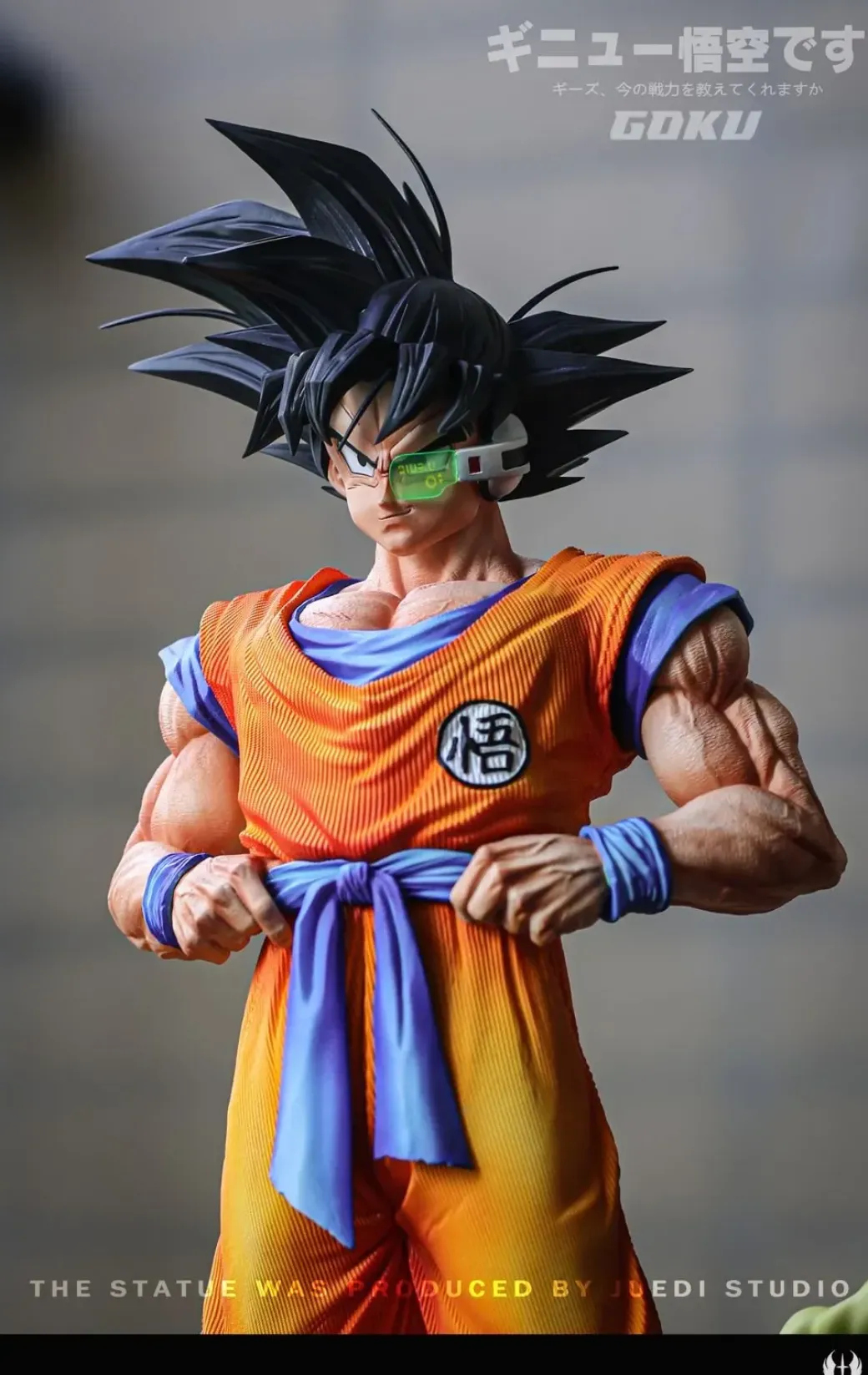 1/6 & 1/4 Scale Ginyu Son Goku with LED - Dragon Ball Resin Statue - JD Studio
