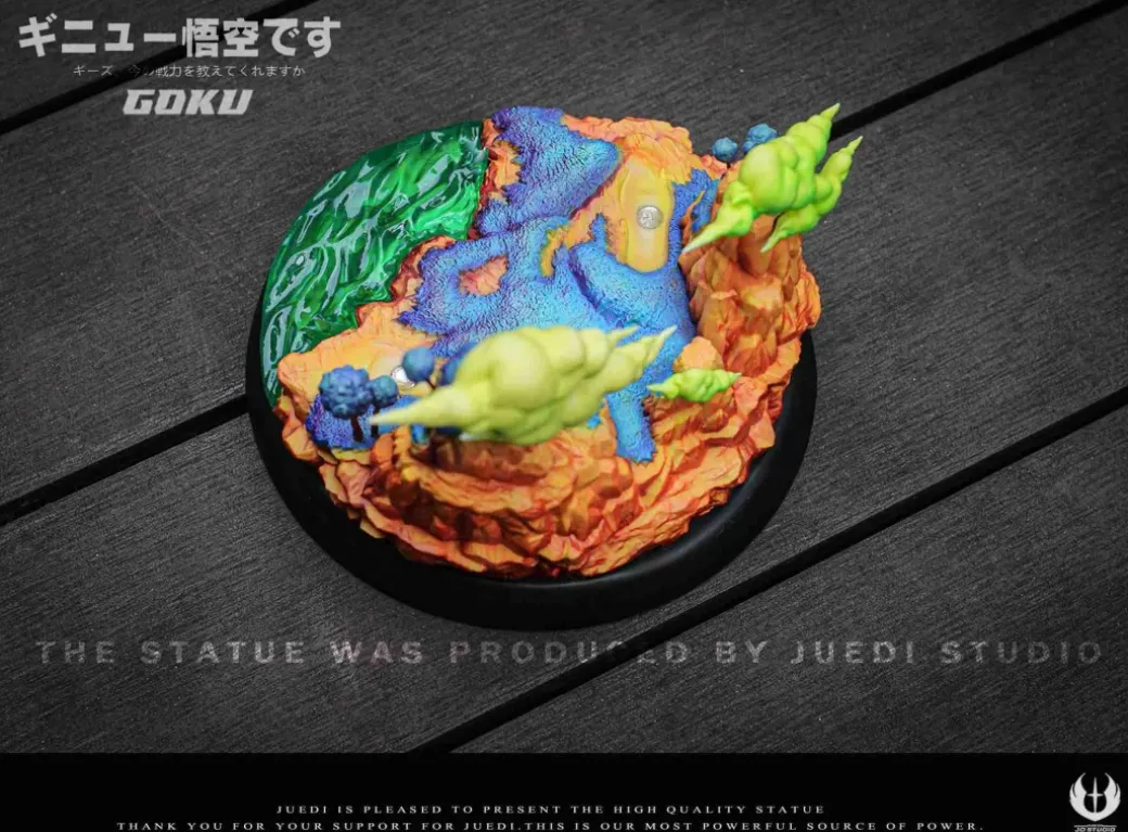 1/6 & 1/4 Scale Ginyu Son Goku with LED - Dragon Ball Resin Statue - JD Studio