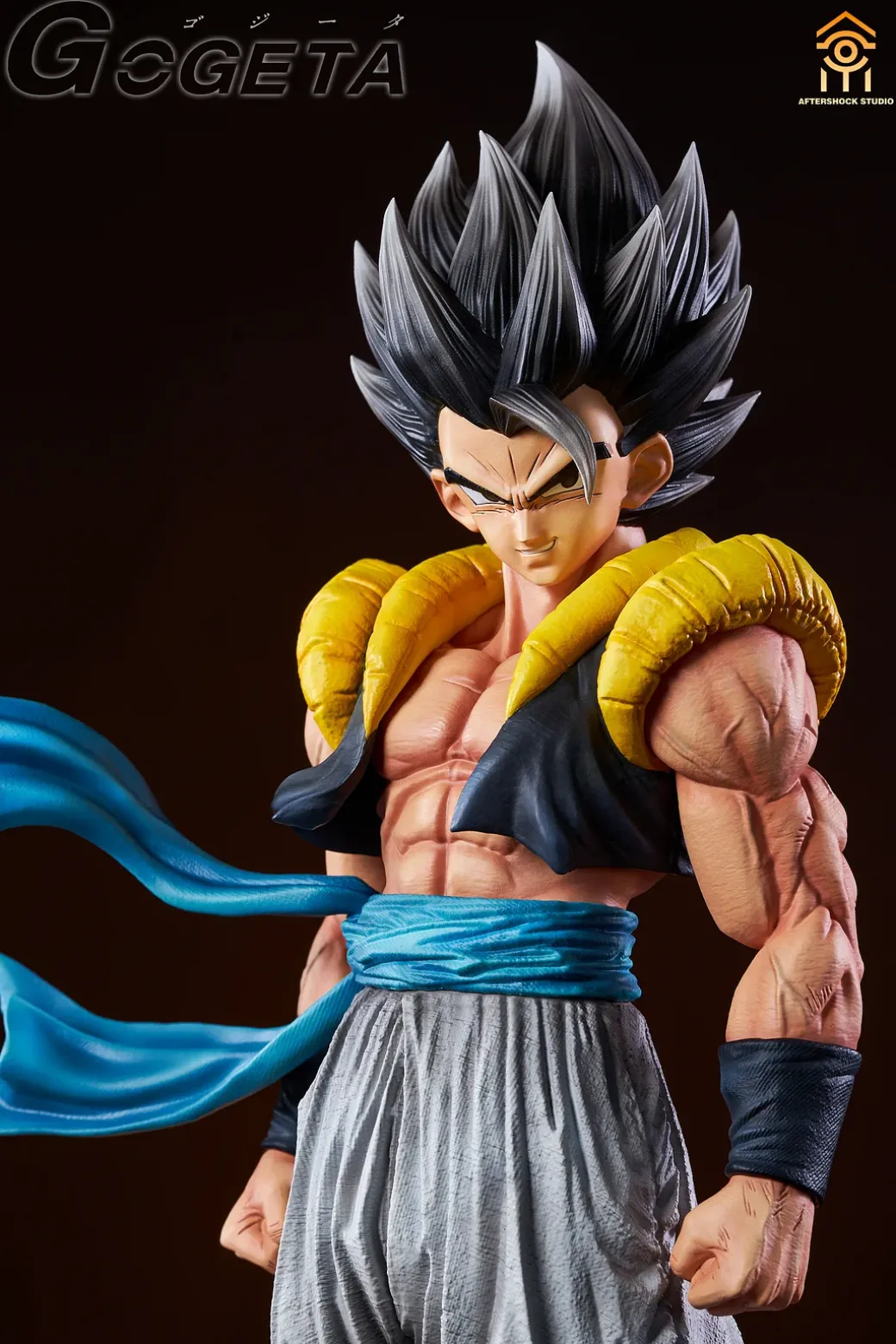 1/6 & 1/4 Scale Gogeta with LED - Dragon Ball Resin Statue - AfterShock Studio