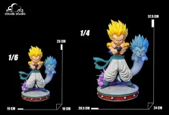 1/6 & 1/4 Scale Gotenks - Dragon Ball Resin Statue - Clouds Studios
