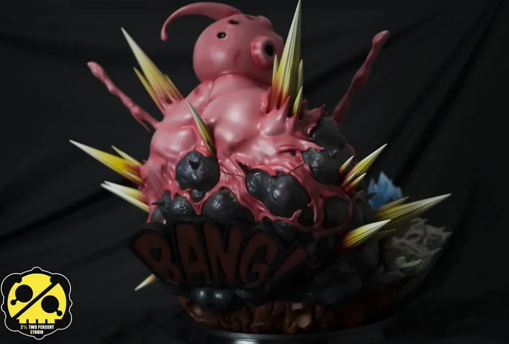 1/6 & 1/4 Scale Gotenks & Majin Buu - Dragon Ball Resin Statue - Two Percent Studio