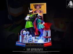 1/4 & 1/6 Scale Great Saiyaman Suit Son Gohan & Videl with LED - Dragon Ball Resin Statue - Yav May Studios