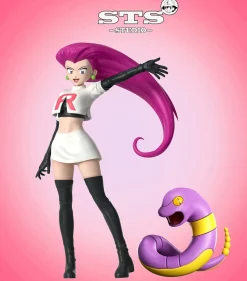 1/8 & 1/20 Scale Jessie & James & Giovanni - Pokemon Resin Statue - STS Studio