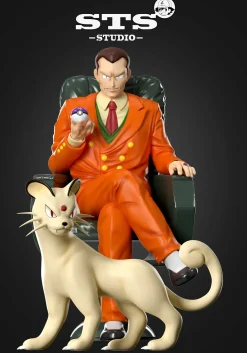 1/8 & 1/20 Scale Jessie & James & Giovanni - Pokemon Resin Statue - STS Studio