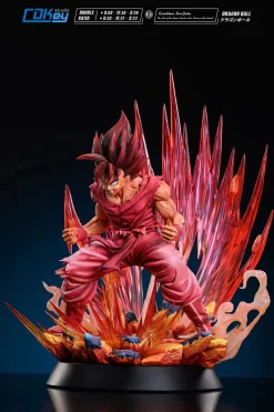 1/6 & 1/4 Scale Kaio-ken Son Goku - Dragon Ball Resin Statue - CDKey Studios
