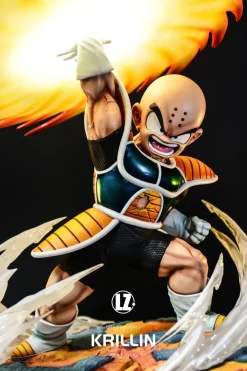 1/6 & 1/4 Scale Krillin with LED & Sound - Dragon Ball Resin Statue - LZ Studio