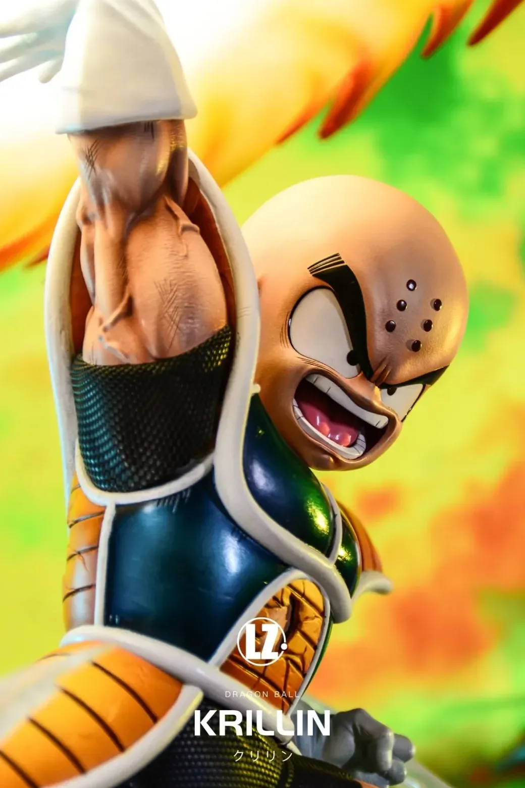 1/6 & 1/4 Scale Krillin with LED & Sound - Dragon Ball Resin Statue - LZ Studio