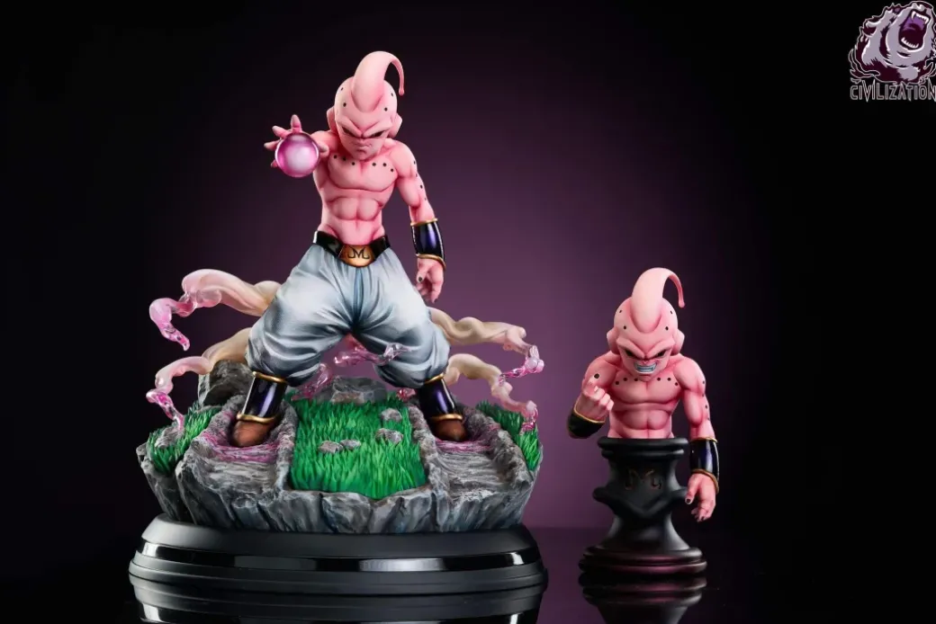1/6 & 1/4 Scale Little Buu with LED - Dragon Ball Resin Statue - Civilization Studio