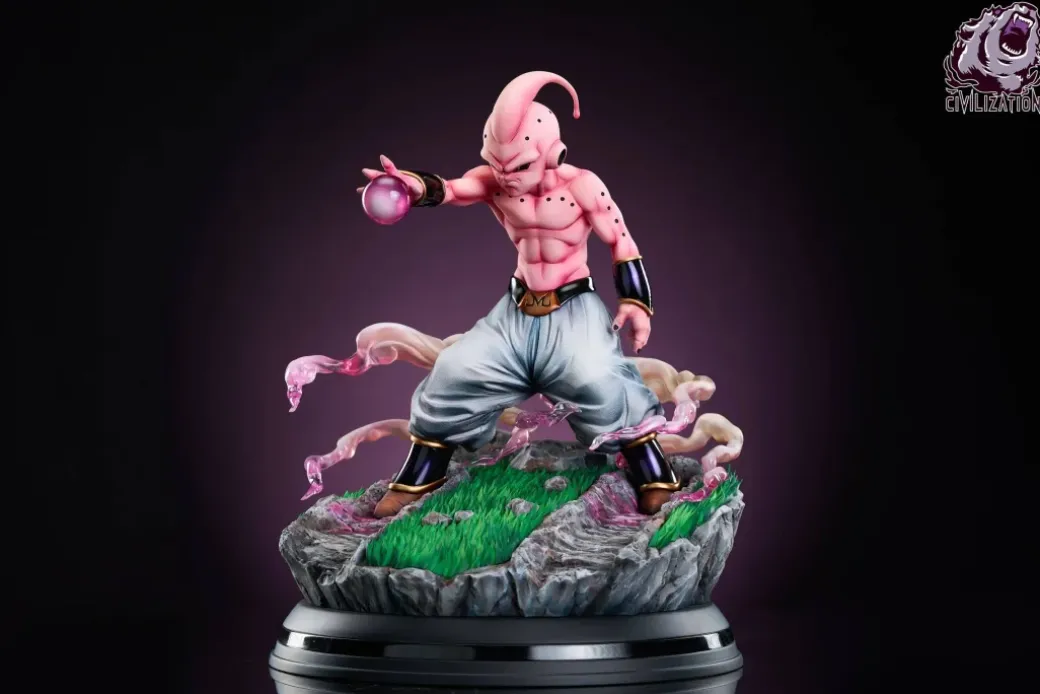 1/6 & 1/4 Scale Little Buu with LED - Dragon Ball Resin Statue - Civilization Studio