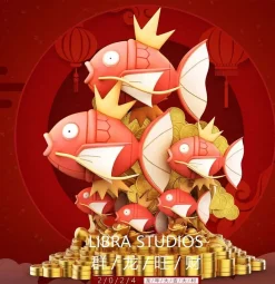 1/10 & 1/5 Scale Lucky Magikarp - Pokemon Resin Statue - LIBRA Studios