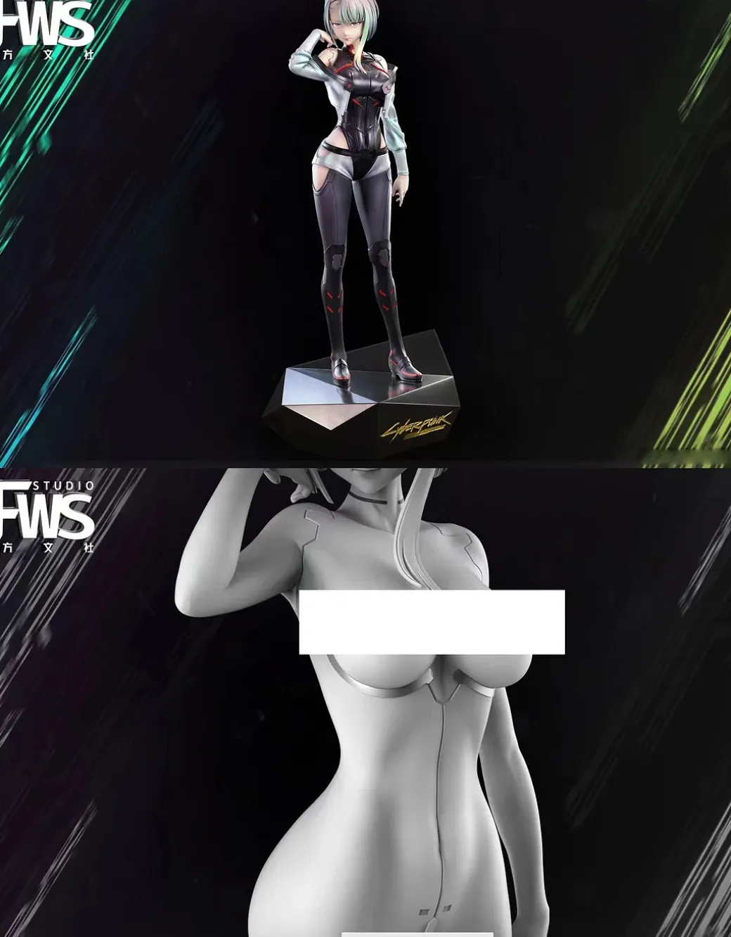 1/6 & 1/4 Scale Lucyna Kushinada - Cyberpunk: Edgerunners Resin Statue - FWS Studio
