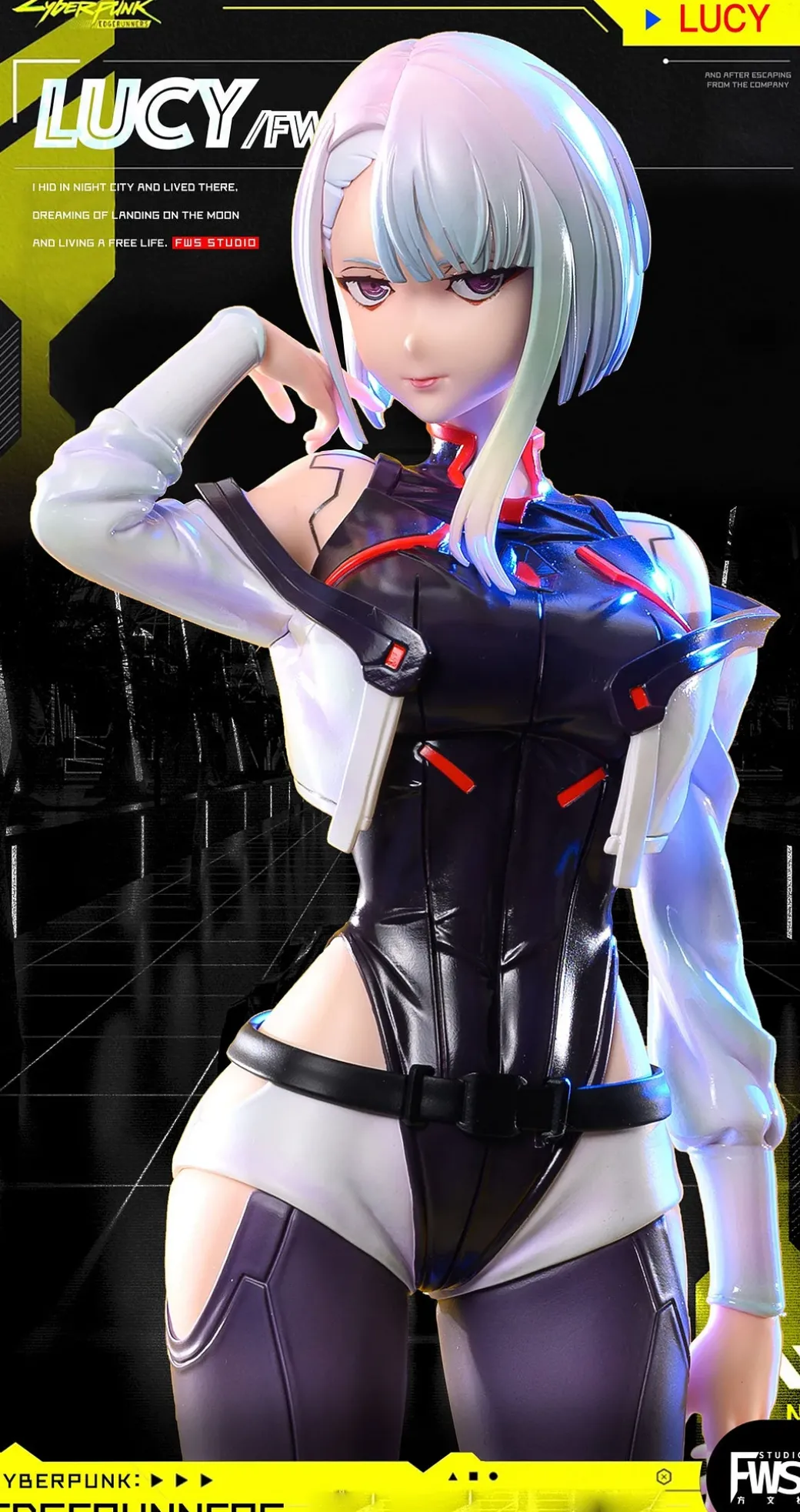 1/6 & 1/4 Scale Lucyna Kushinada - Cyberpunk: Edgerunners Resin Statue - FWS Studio