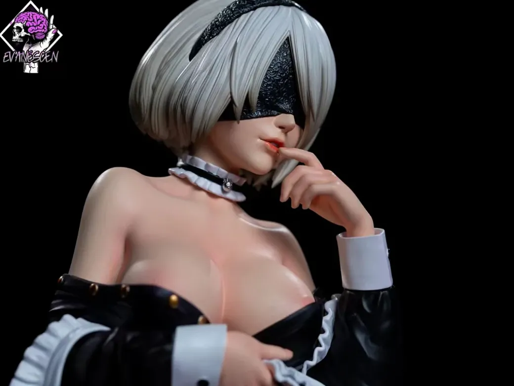 1/6 & 1/4 Scale Maid Ver. YoRHa No.2 Type B - NieR:Automata Resin Statue - Evanescen Studio