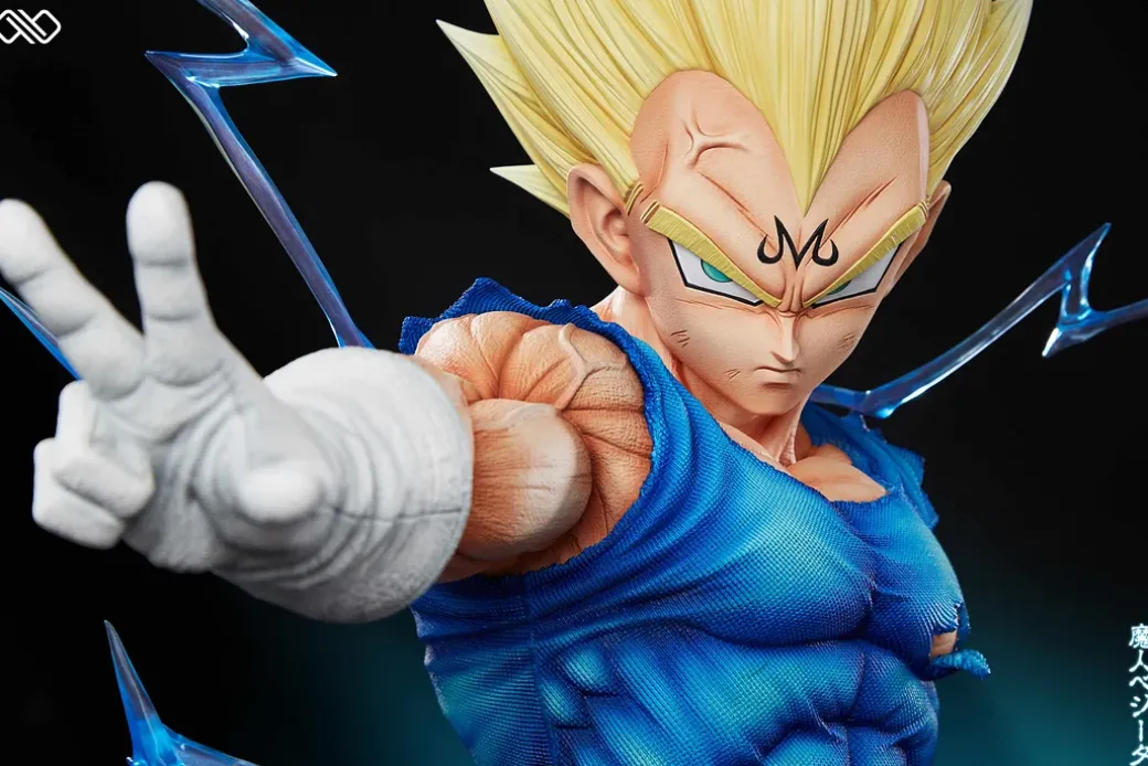 1/6 & 1/4 Scale Majin Vegeta - Dragon Ball Resin Statue - Unlimited Studios