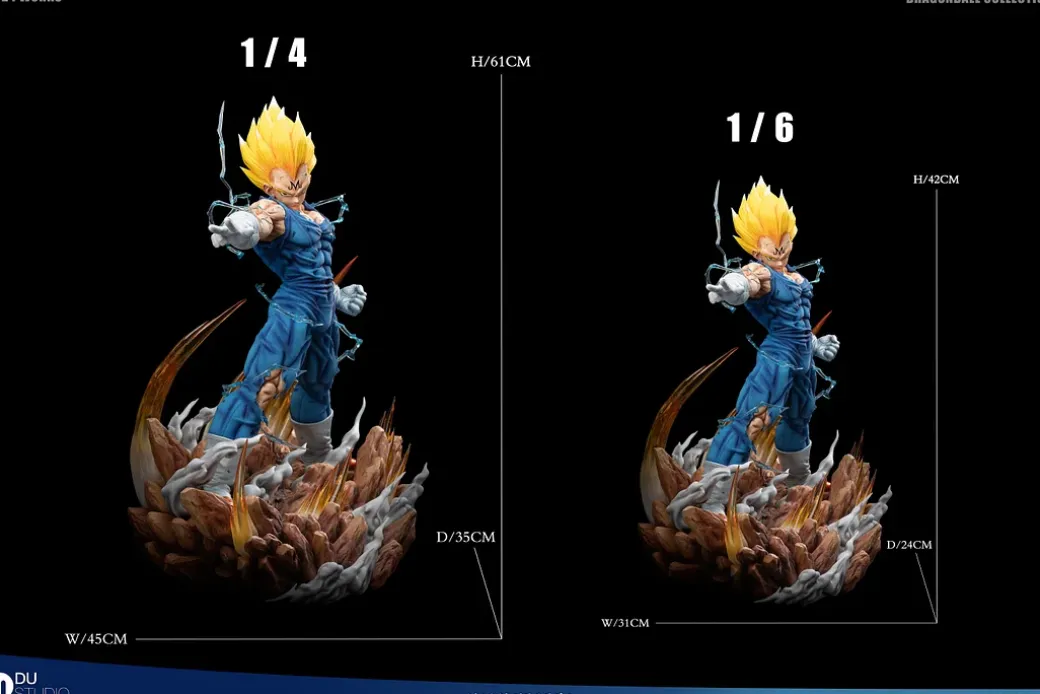 1/6 & 1/4 Scale Majin Vegeta - Dragon Ball Resin Statue - Du-Studio